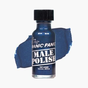 Bad Boy ™  Blue Nail Polish – Matte Navy. Velvety Finish