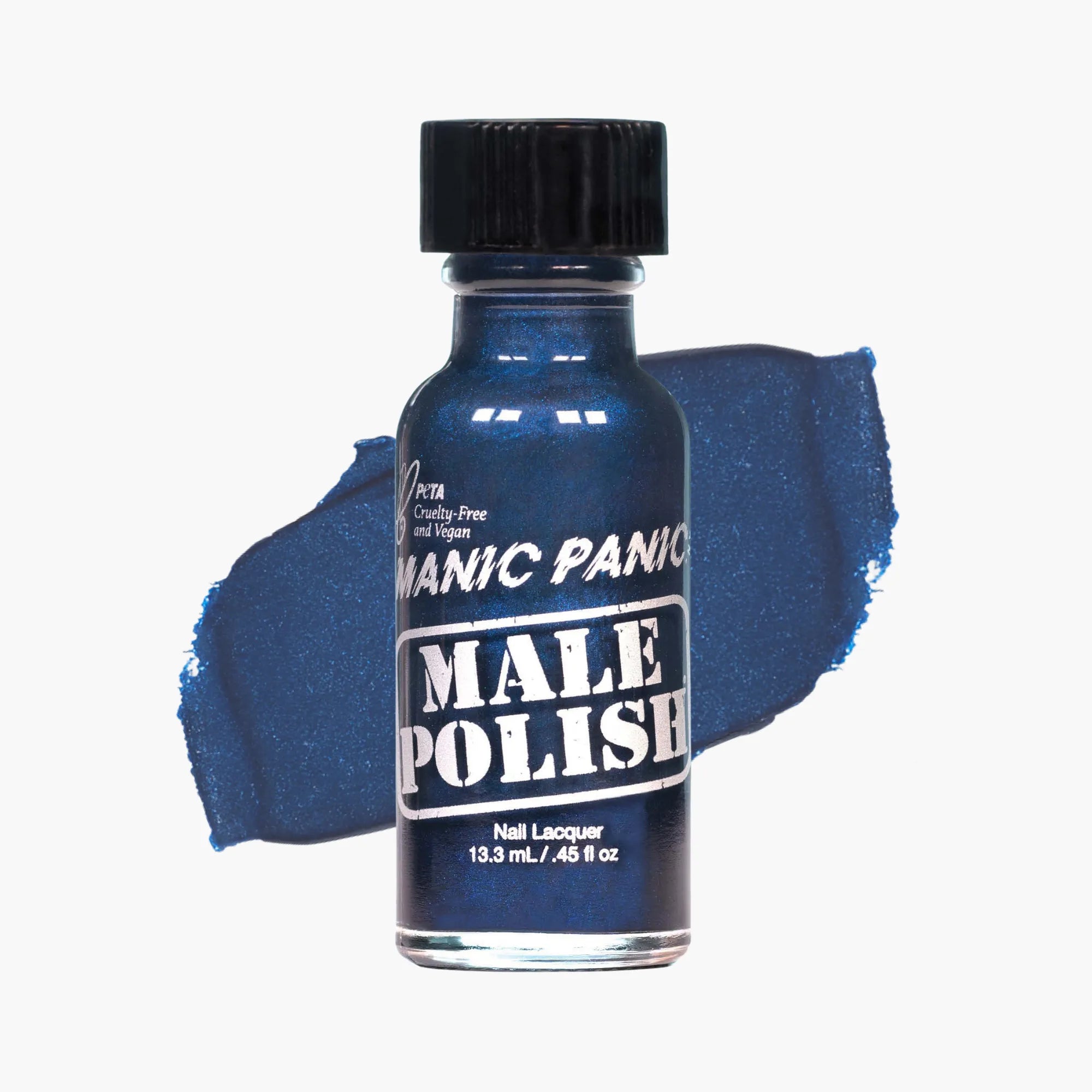 Bad Boy ™ Blue Nail Polish – Matte Navy. Velvety Finish