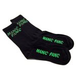 Socks - Black with Green Logo