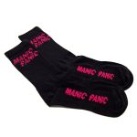 Socks - Black with Pink Logo