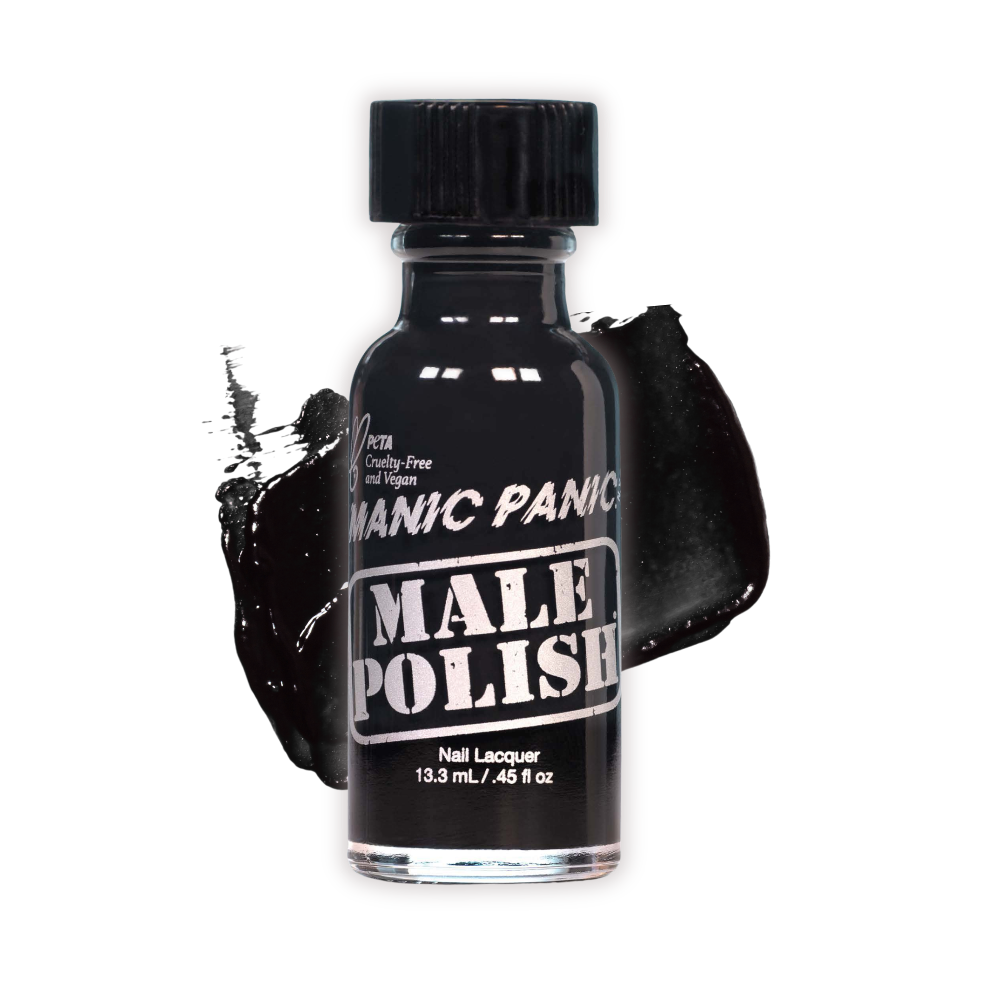 Nosferatu® Nail Polish – Matte Black. Velvety Matte Finish