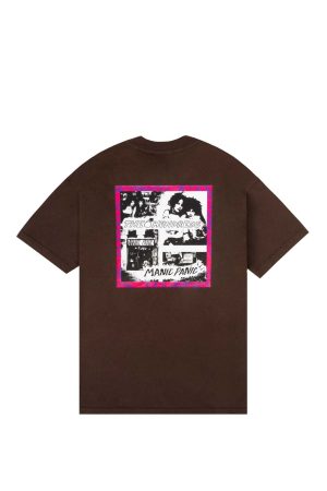 T-Shirt - Manic Panic X  HUNDREDS Chocolate