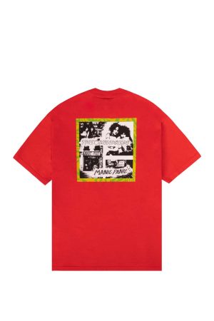 T-Shirt - Manic Panic X  HUNDREDS Red