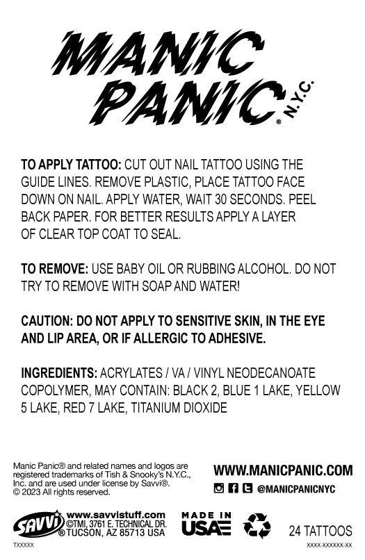 Electric Lizard® Nail Tattoos - Image 2