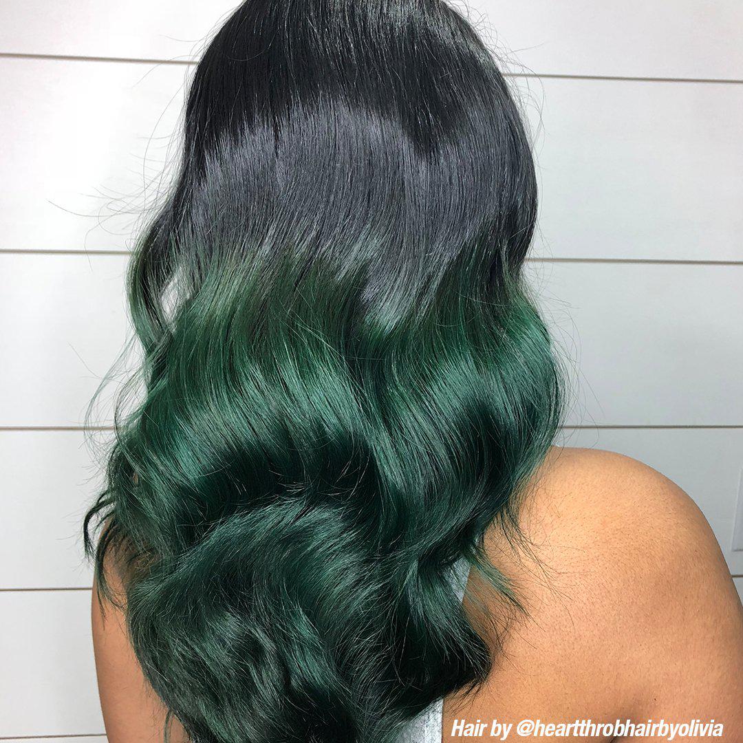 Serpentine® Green - Professional Gel Semi-Permanent Hair Color - Image 2