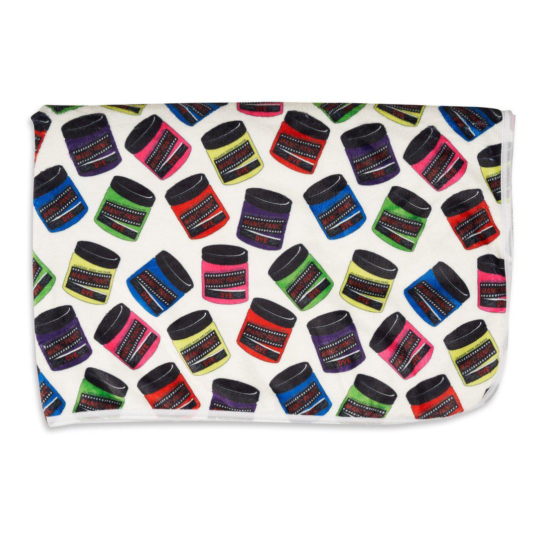 Fleece Throw Blanket - Manic Panic® Classic High Voltage® print - Image 4