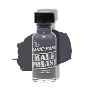 Alien Grey® Nail Polish – Matte Slate Grey. Velvety Finish