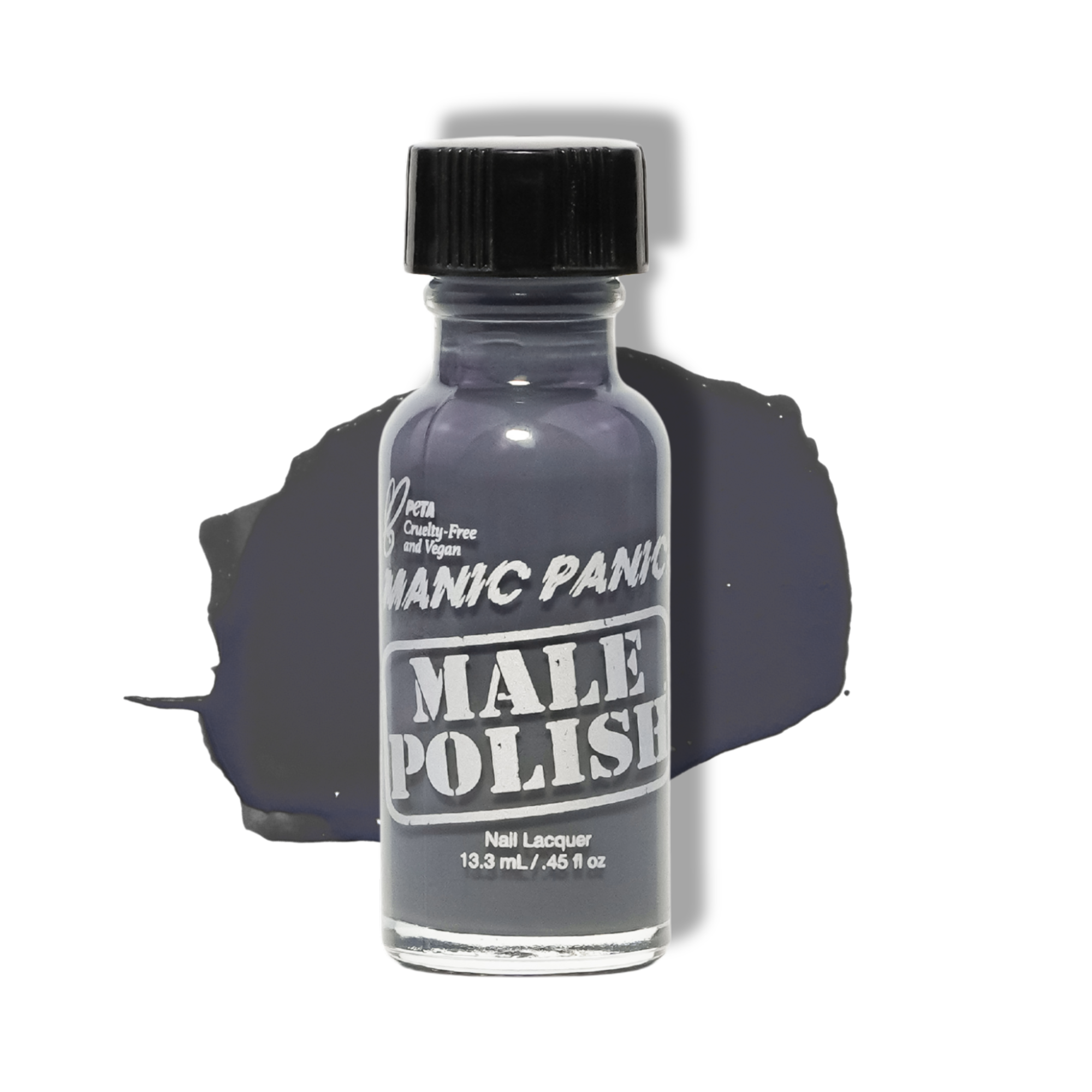 Alien Grey® Nail Polish – Matte Slate Grey. Velvety Finish