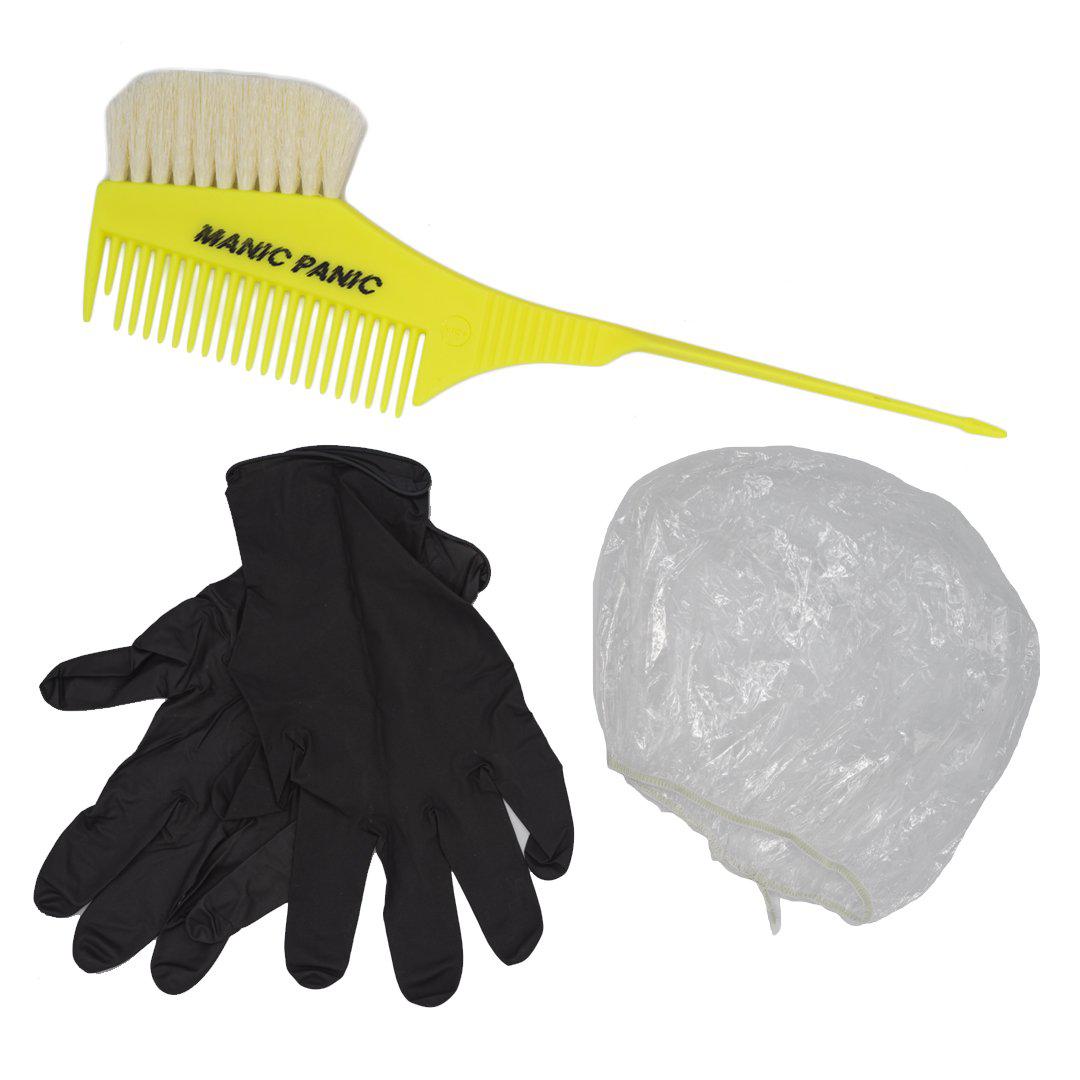 Tool Kit - Brush. Applicator. Coloring Cap. & Gloves - Image 2