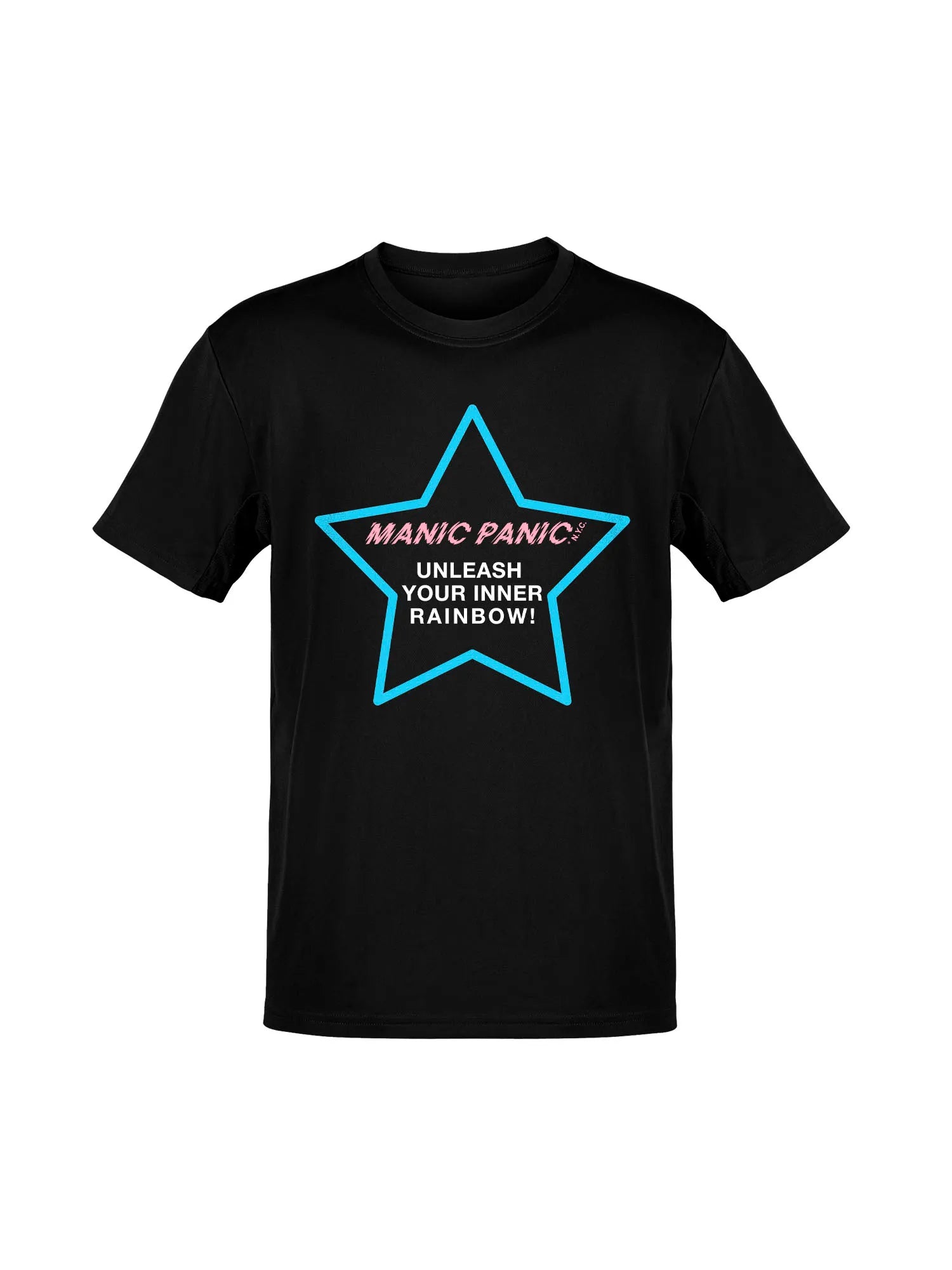 T-Shirt - Unleash Your Inner Rainbow™ Black - Image 2