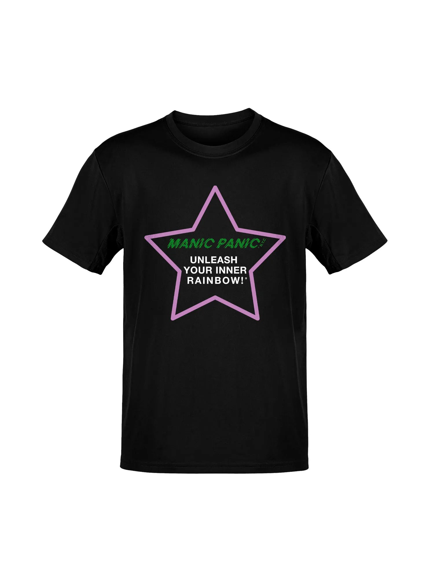 T-Shirt - Unleash Your Inner Rainbow™ Black - Image 8