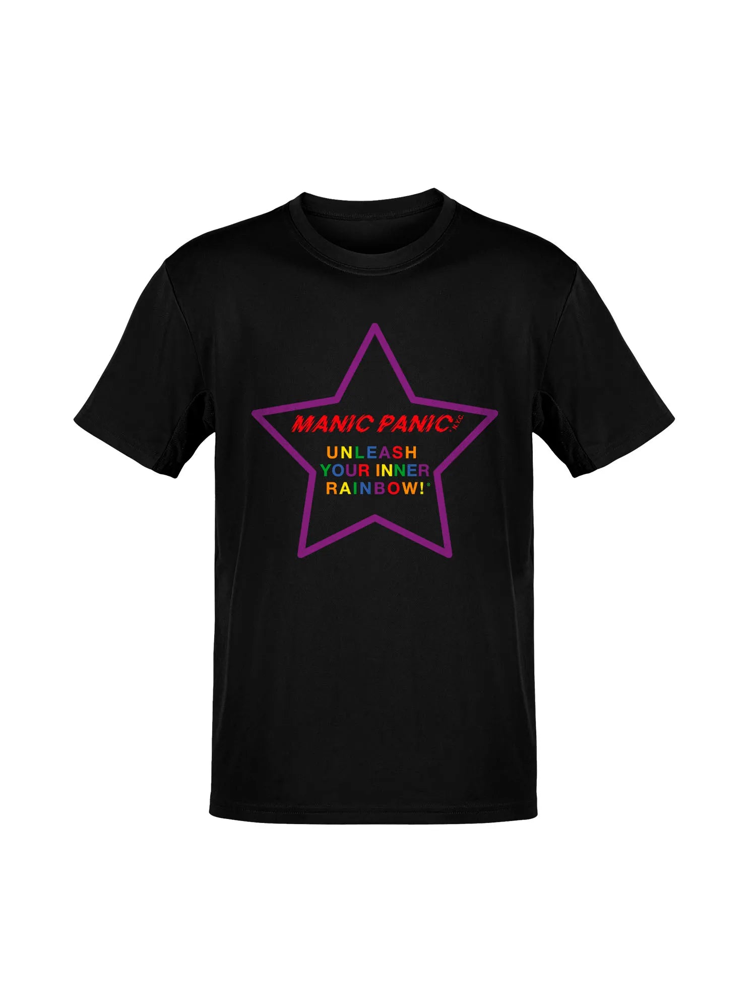 T-Shirt - Unleash Your Inner Rainbow™ Black - Image 4