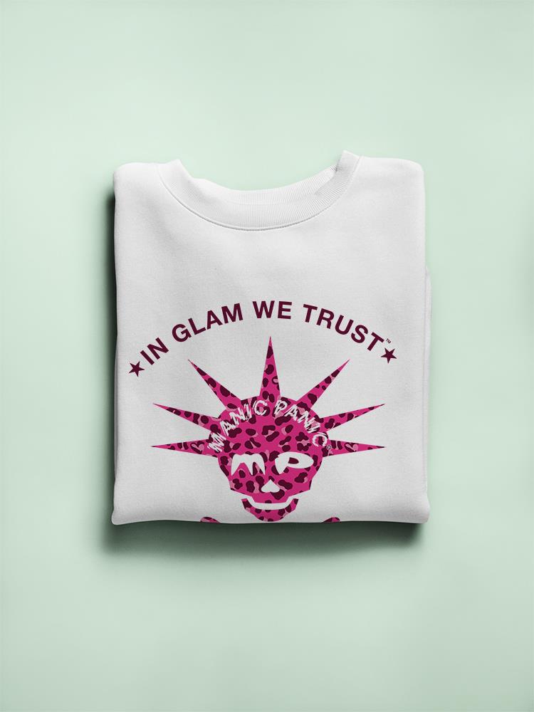 Sweatshirt - In Glam We Trust - Pink Cheetah - Image 2
