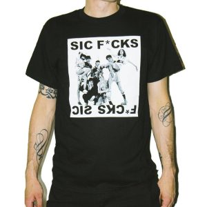 T-shirt - SIC F*CKS Band - Album Cover