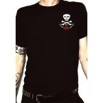 T-Shirt - Live Fast DYE your Hair Skully logo