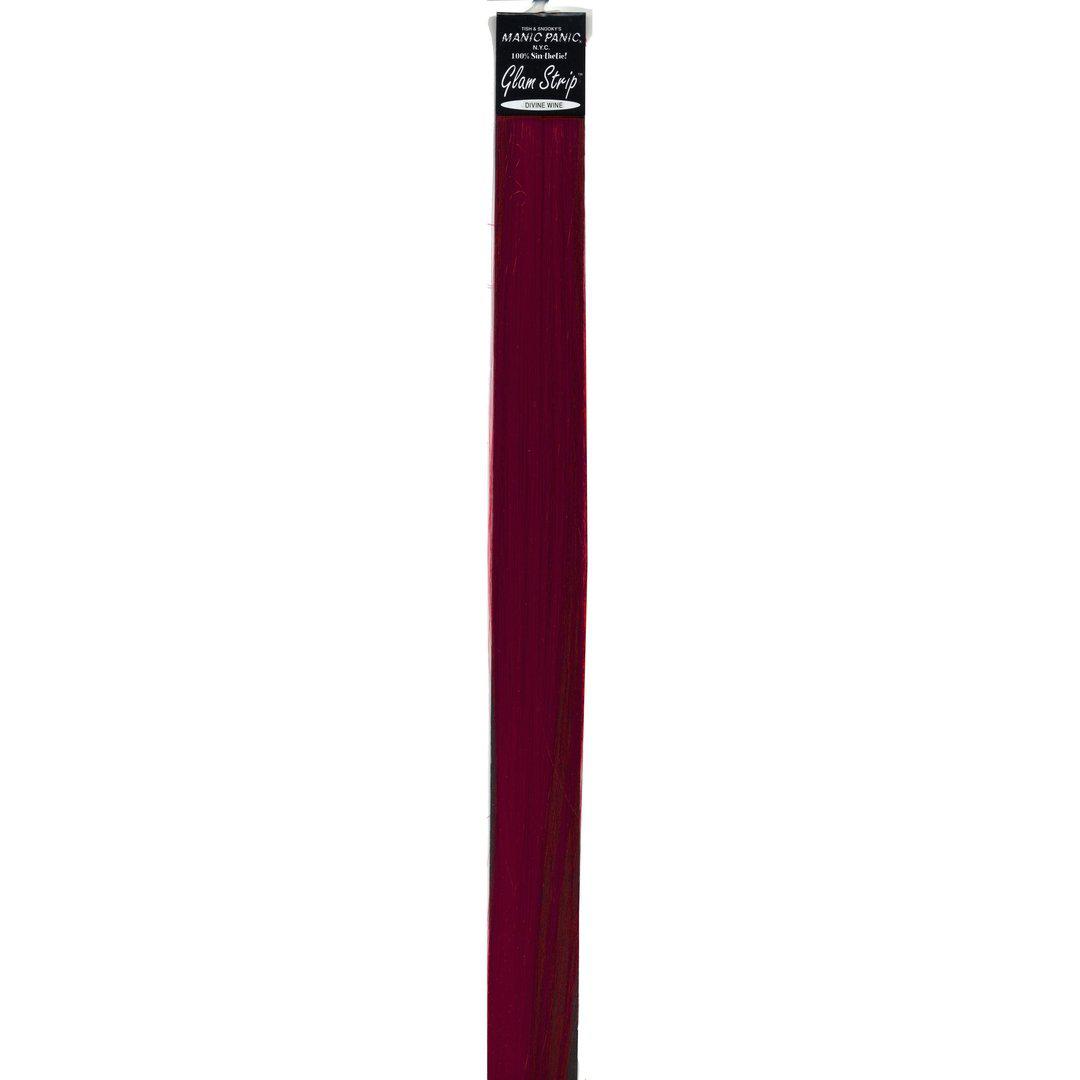 Glam Strips® Clip-In Hair Extensions - Divine Wine® - 18